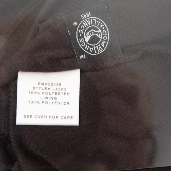 Vintage Y2K 4 Asymmetrical Halter Dress Brown - Picture 8 of 8